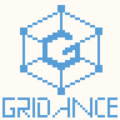 像素画_百格画_积木画_格子画_钻石画_拼豆豆_LOGO Gridance